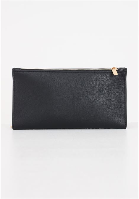 Black women's wallet bag with shoulder strap ELISABETTA FRANCHI | PF11A41E2110